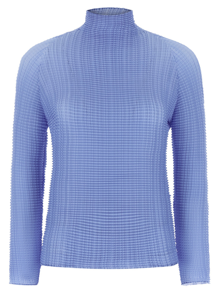 Issey Miyake Wooly Pleats-66 Camicie - Celeste | d0c6813afff9c9ebb7ec01cb8ef1a31a7edd2dd5