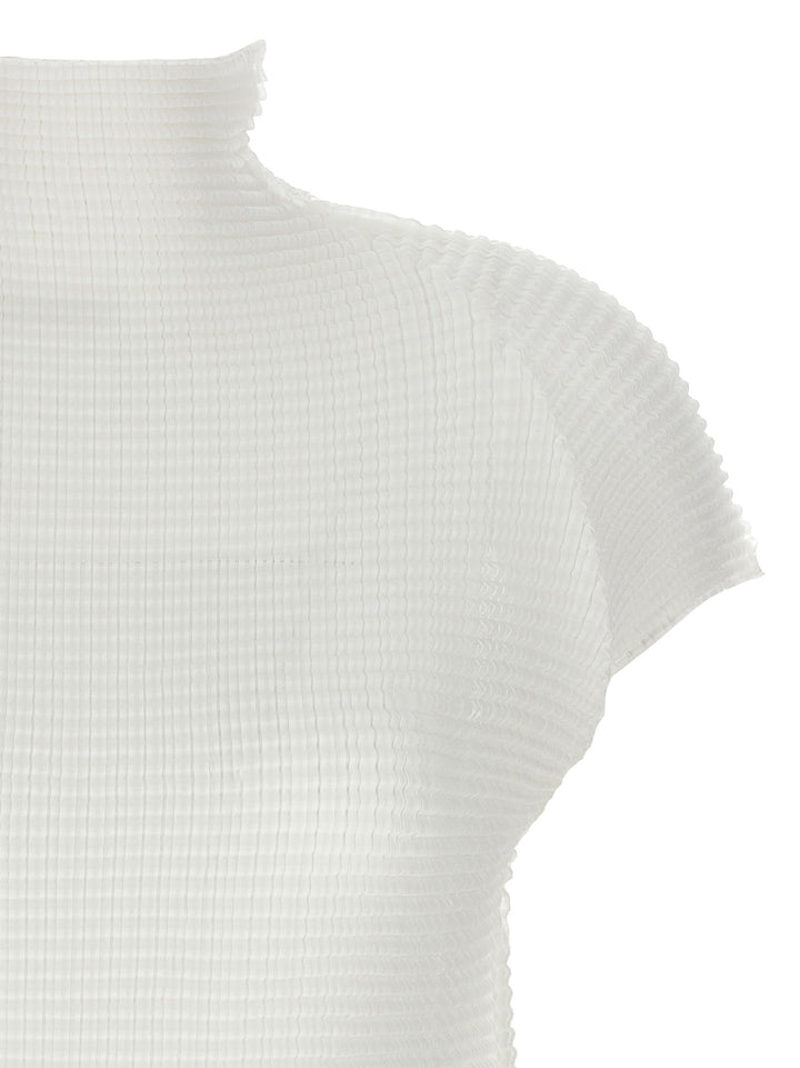 Issey Miyake Wooly Pleats-66 Maglioni - Bianco | e60e179f7adecd178a11649cd169abd62e2d95b4