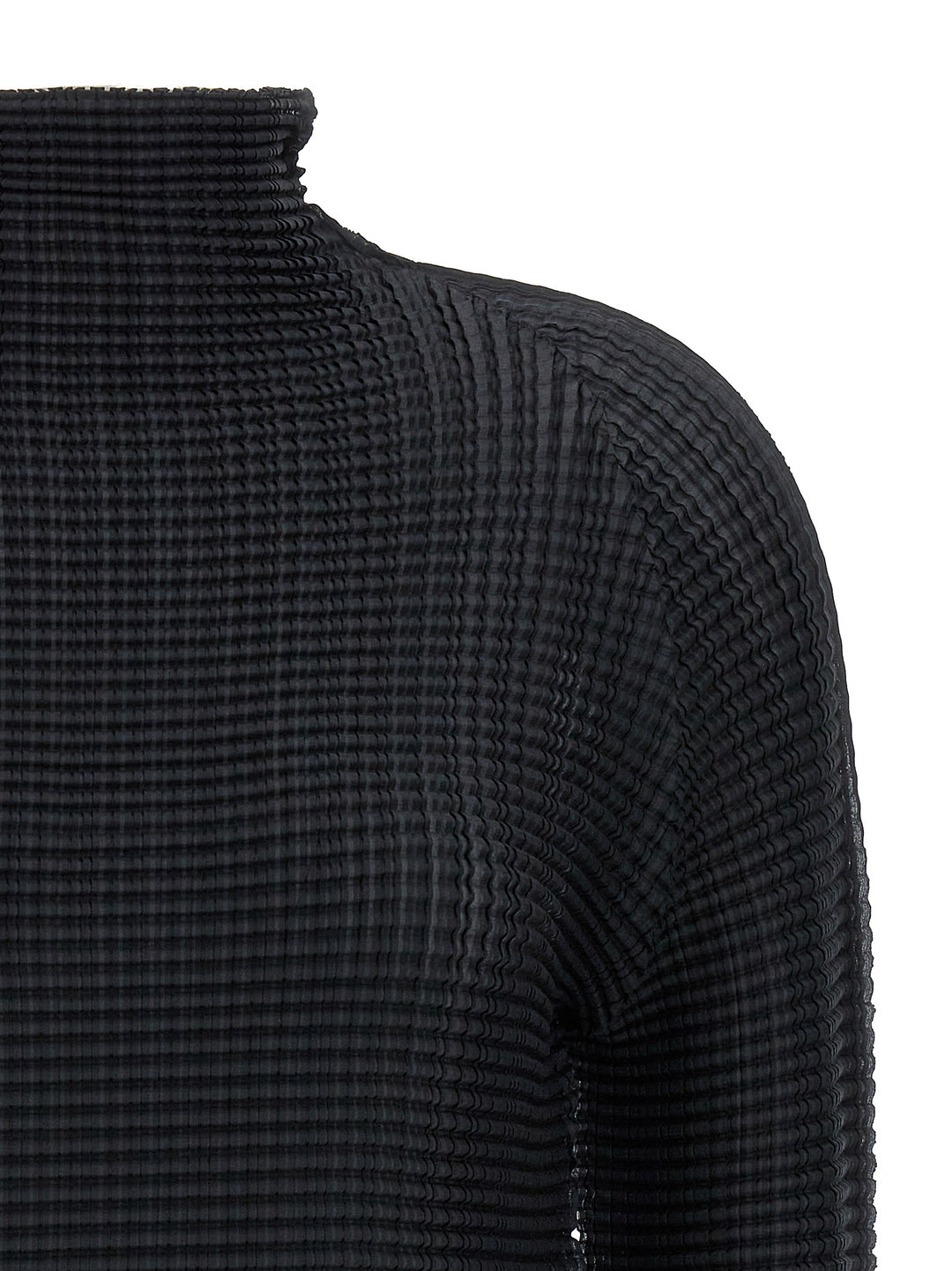 Issey Miyake Wooly Pleats Maglioni - Nero | e6c72d129a4d7a62a268dbf5d7016c8c2ce52c23