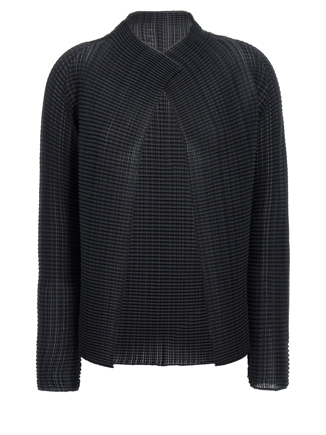 Issey Miyake Wooly Pleats Maglioni - Nero | 3a0eee5c7d517729bff1c0fcf665d6f7173a2fff