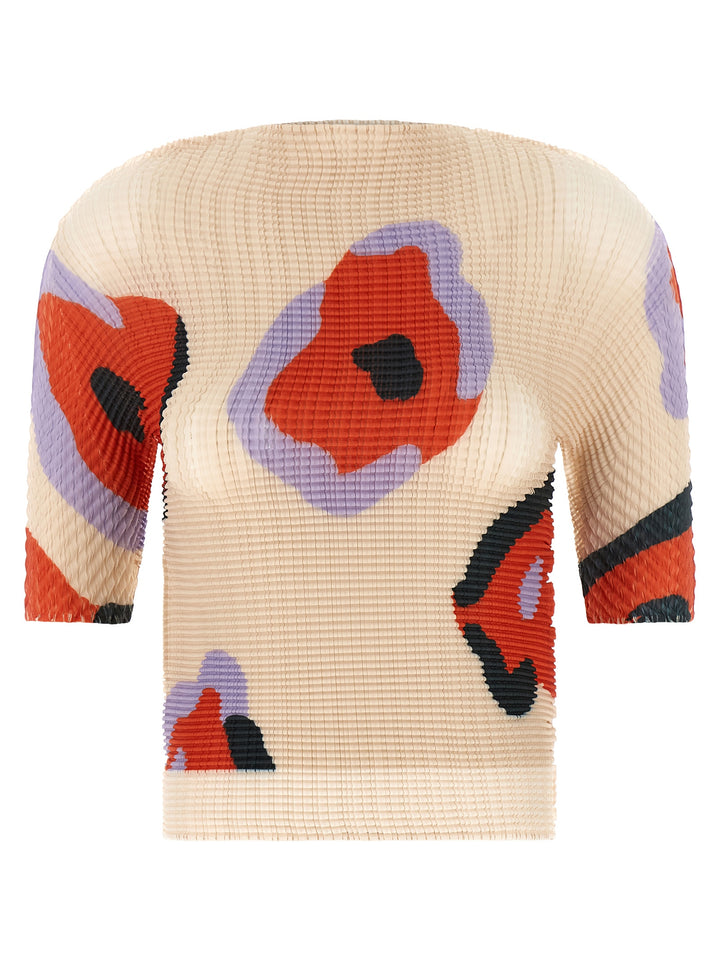 Issey Miyake Verve Pleats Top - Beige | d9c5b9110232ca3dd987b4c9de42fbbb96c85f6f