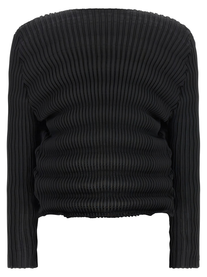 Issey Miyake Spring Pleats Maglioni - Nero | bcfe6881c4efadce0f5da7a144f8dee2b09d0f9e