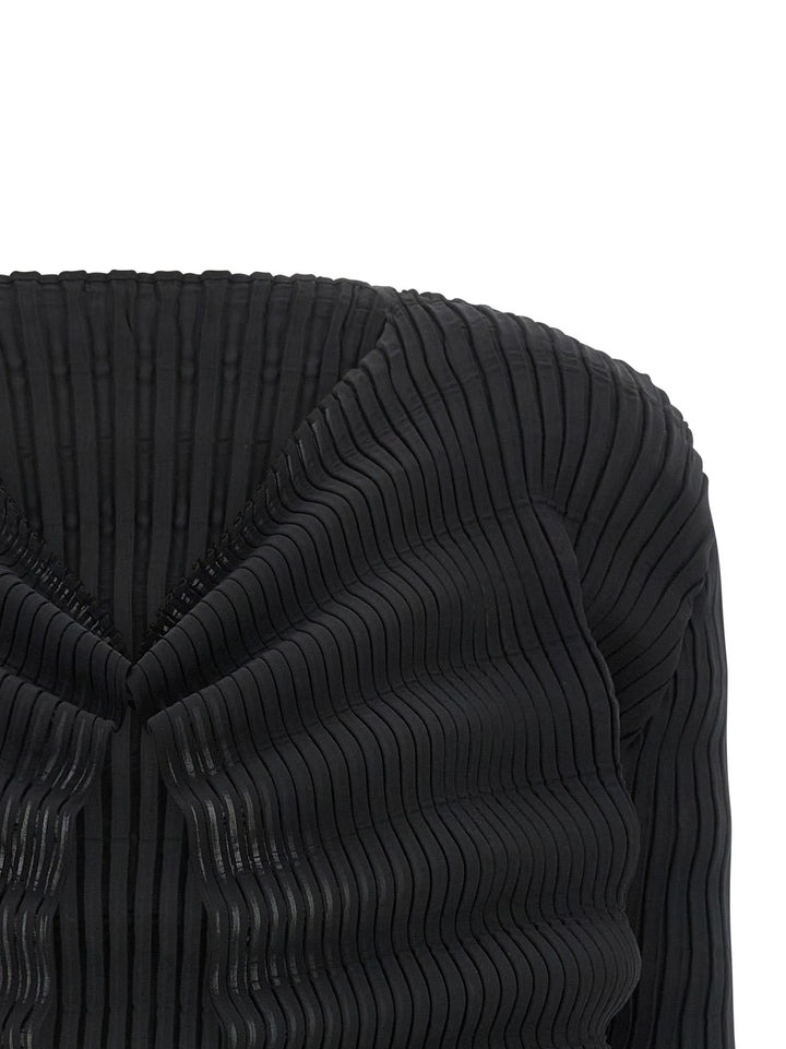 Issey Miyake Spring Pleats Maglioni - Nero | 5f33f92f58a22f7e875e510a55cd0866111b54e8