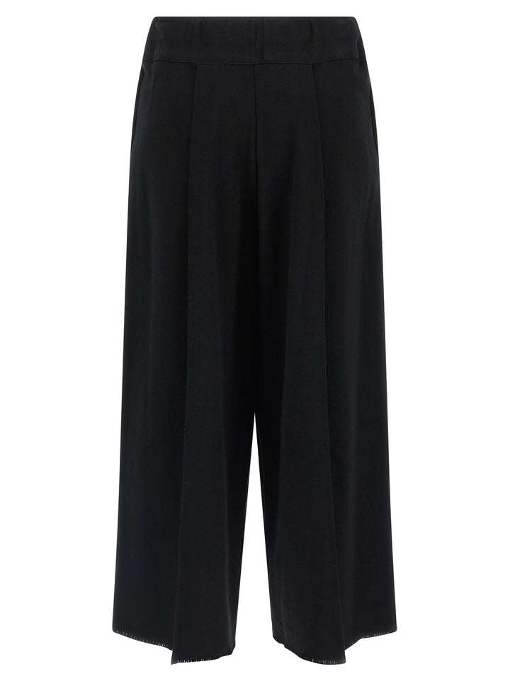 Issey Miyake Campagne Pantaloni - Nero | 97b5f77daadcde328b0099e0adc73af55b671f41