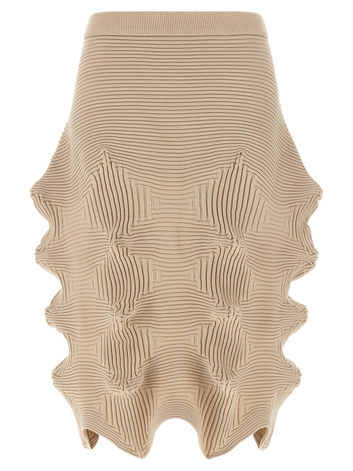 Issey Miyake Lnkage Gonne - Beige | 5170d8c4bdf6fdb7d3a2a60a450714b961617488