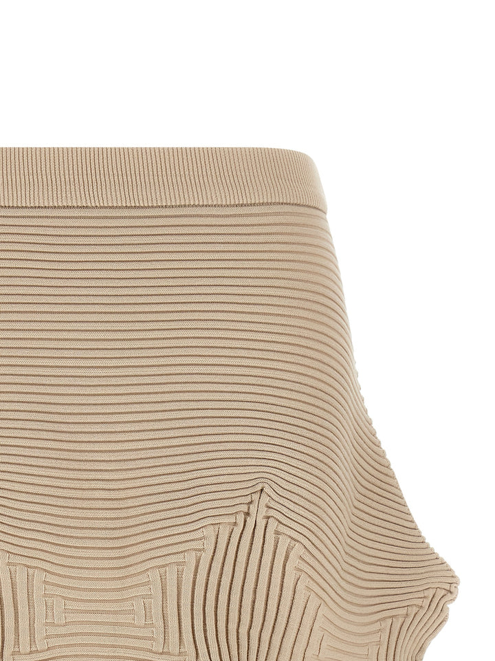 Issey Miyake Lnkage Gonne - Beige | ac12583d5c77f7dc1344ff78a4d8e4ff519aca9b