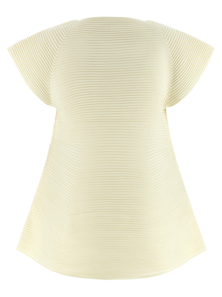 Issey Miyake Corrugated Knit Abiti - Giallo | 8205bc01a7160fdd2045b86022f0ac6b86778234