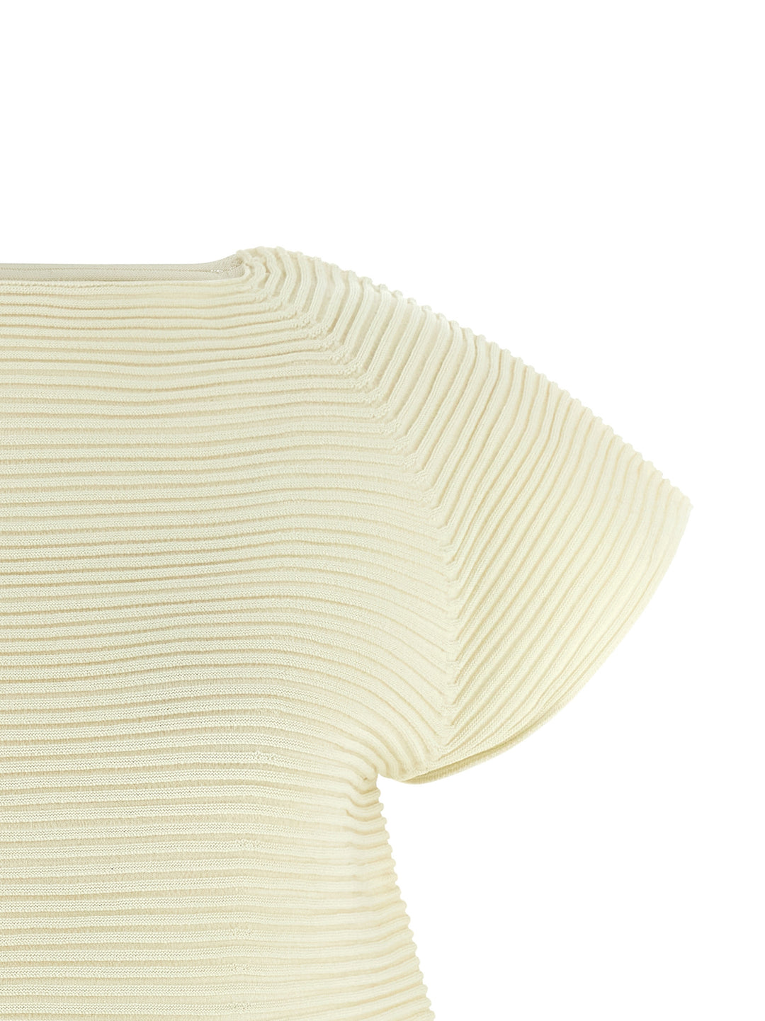 Issey Miyake Corrugated Knit Abiti - Giallo | eb5ea2cb3c07eef02f41655c566b6258359fdb4b