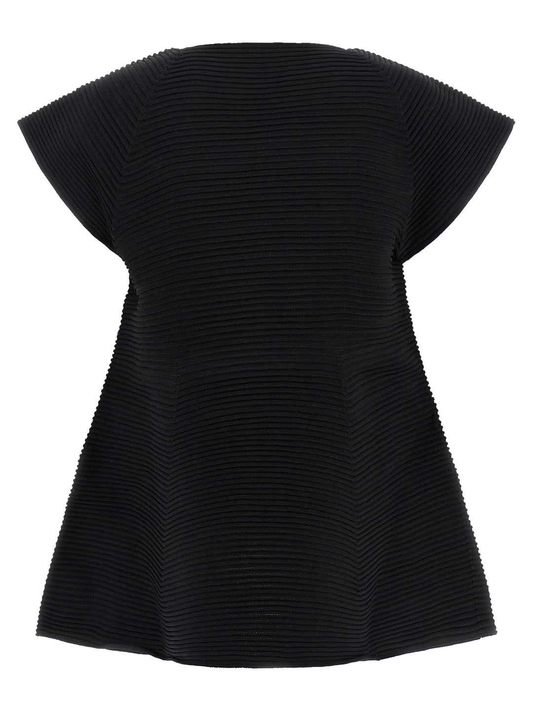 Issey Miyake Corrugated Knit Abiti - Nero | 850d92276901b512b60755f041676a8a7efb264d