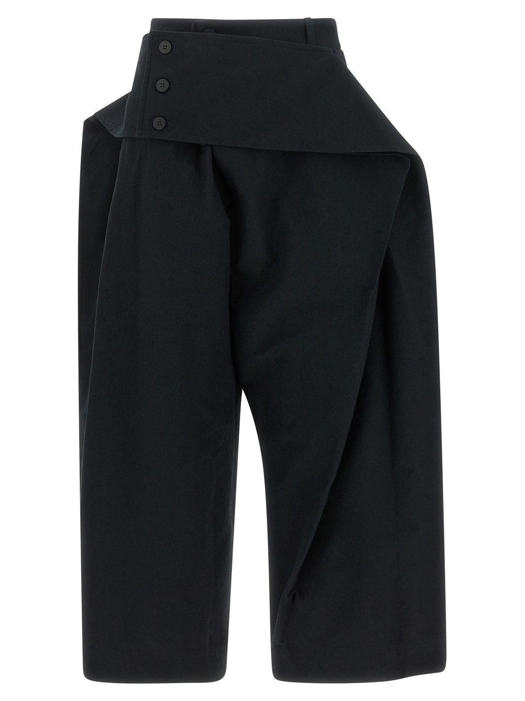 Issey Miyake Grainy Pantaloni - Nero | 95999ea9c32c6e282b30107fc7a3f5f032085d32