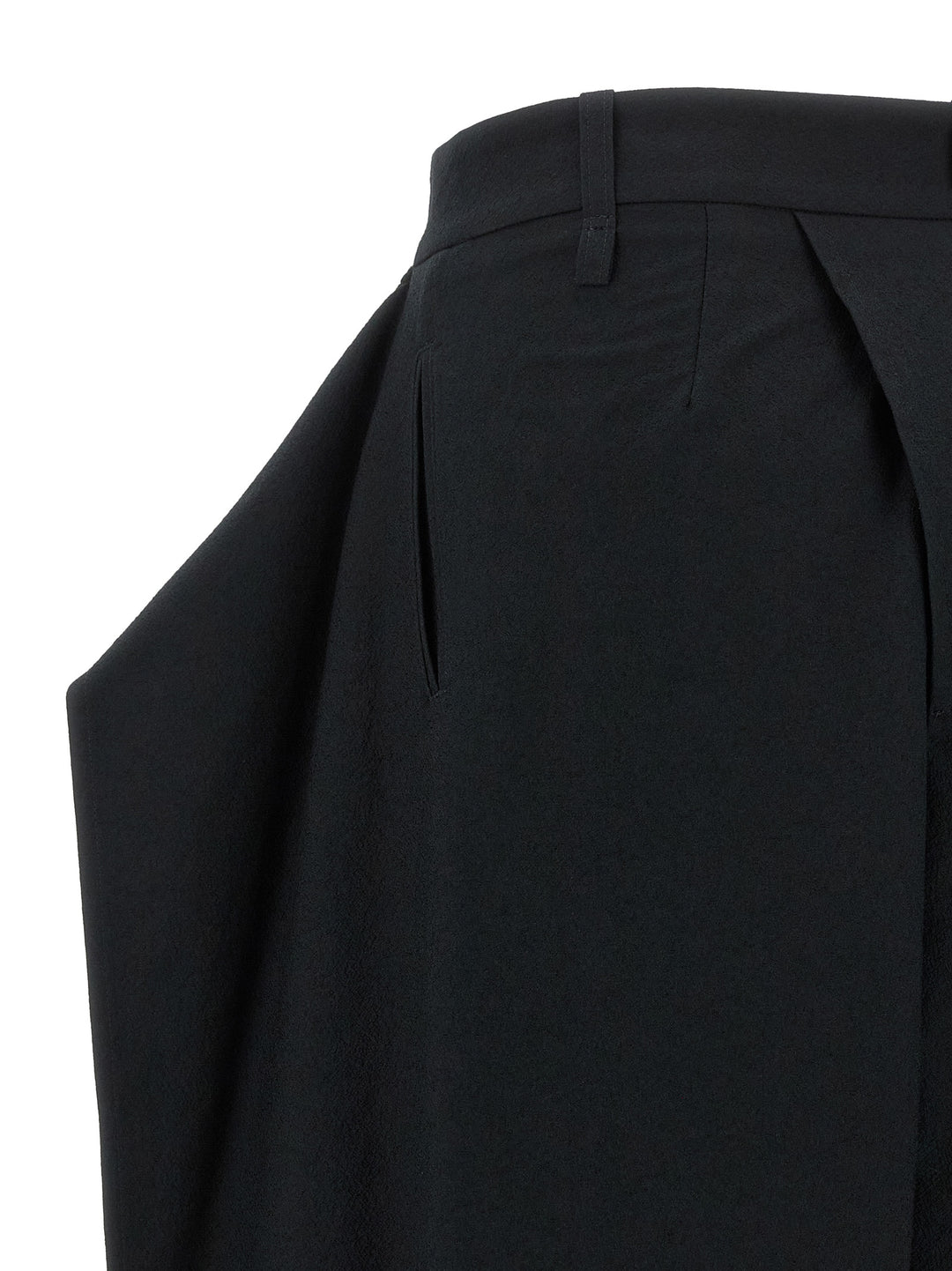 Issey Miyake Grainy Pantaloni - Nero | d64cf9cb90d62e11517056c1d6ee930590ff1997