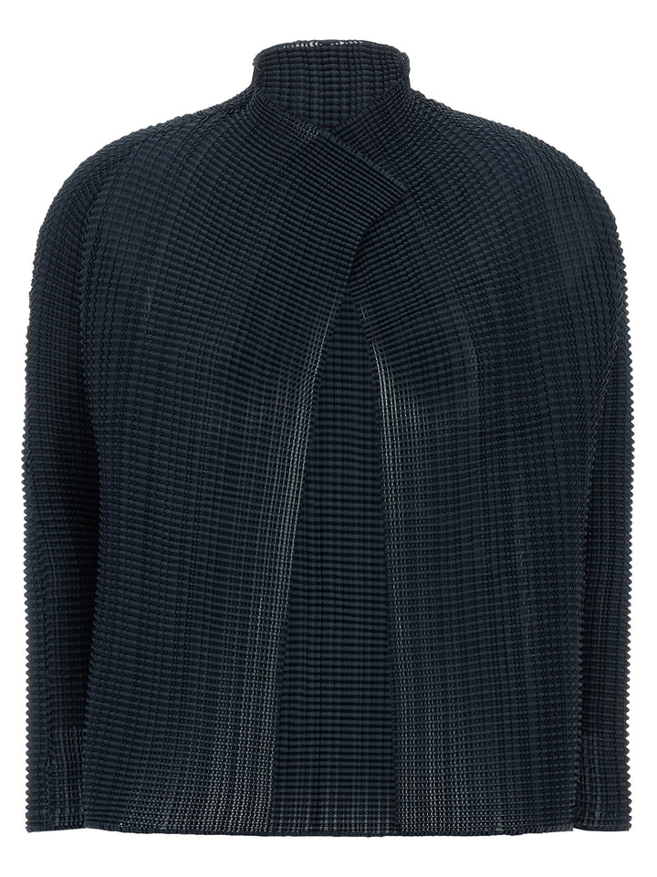 Issey Miyake Wooly Pleats-68 Maglioni - Blu | c8f4407d5885978158312a687dc0ec822df8dcd9
