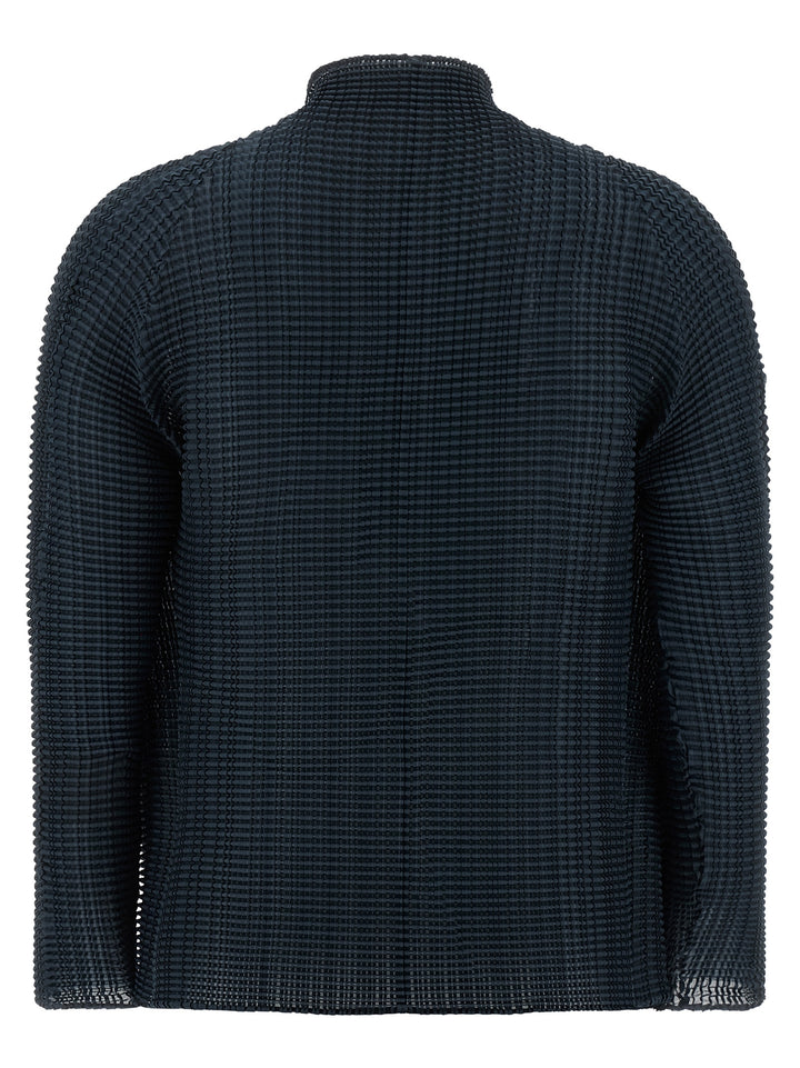 Issey Miyake Wooly Pleats-68 Maglioni - Blu | 231a48e16579346f674e62d702aa302b075f8911