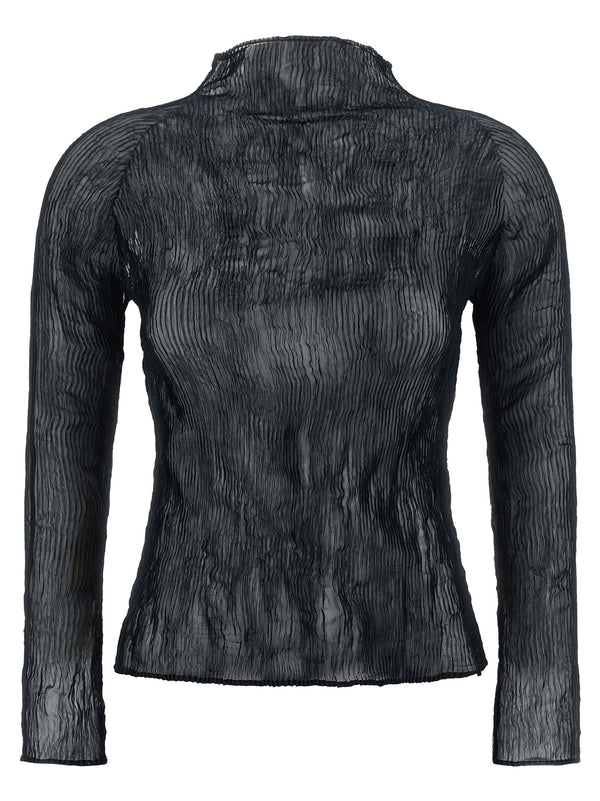 Chiffon Twist 1 Sweaters And Cardigans Black
