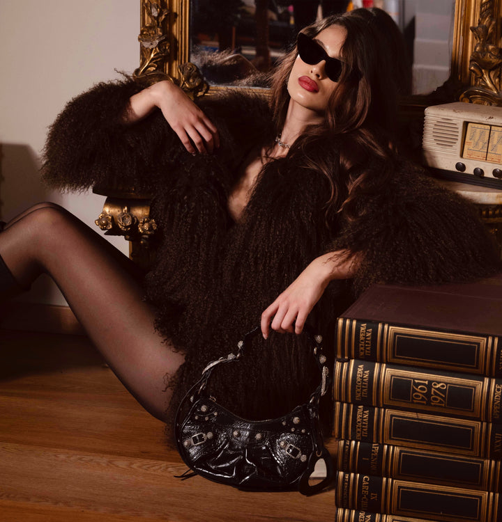 Cappotto Lovley Marrone in Mongolia