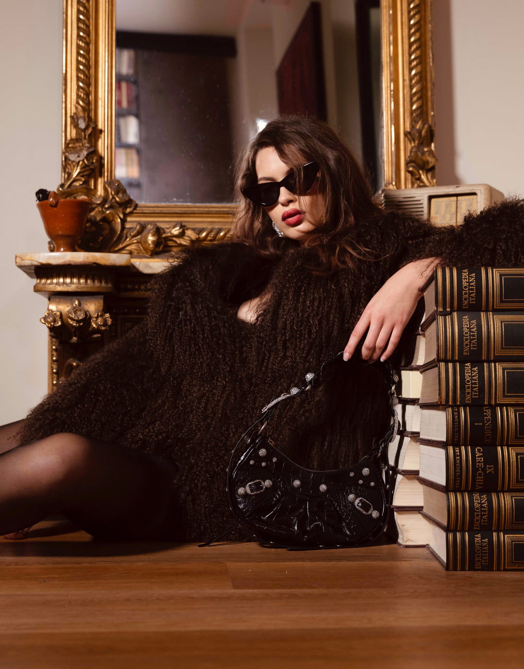 Cappotto Lovley Marrone in Mongolia