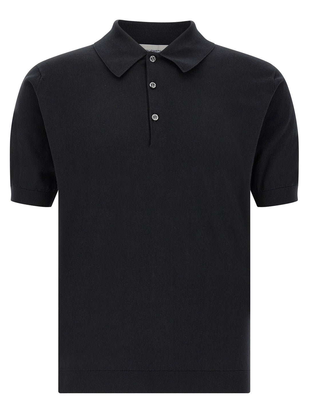 John Smedley Isis Polo - Nero | 883cfd653126ed860894d4799758074f6e8e8211