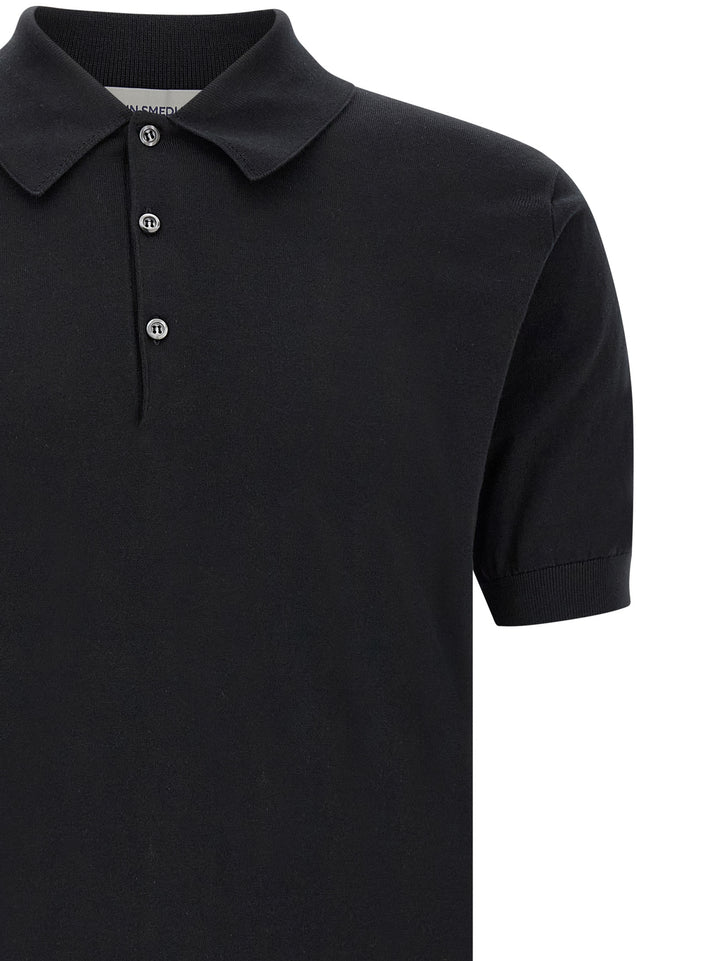 John Smedley Isis Polo - Nero | 623dd7dc4a33770cc9fe967d1c6361184b690143