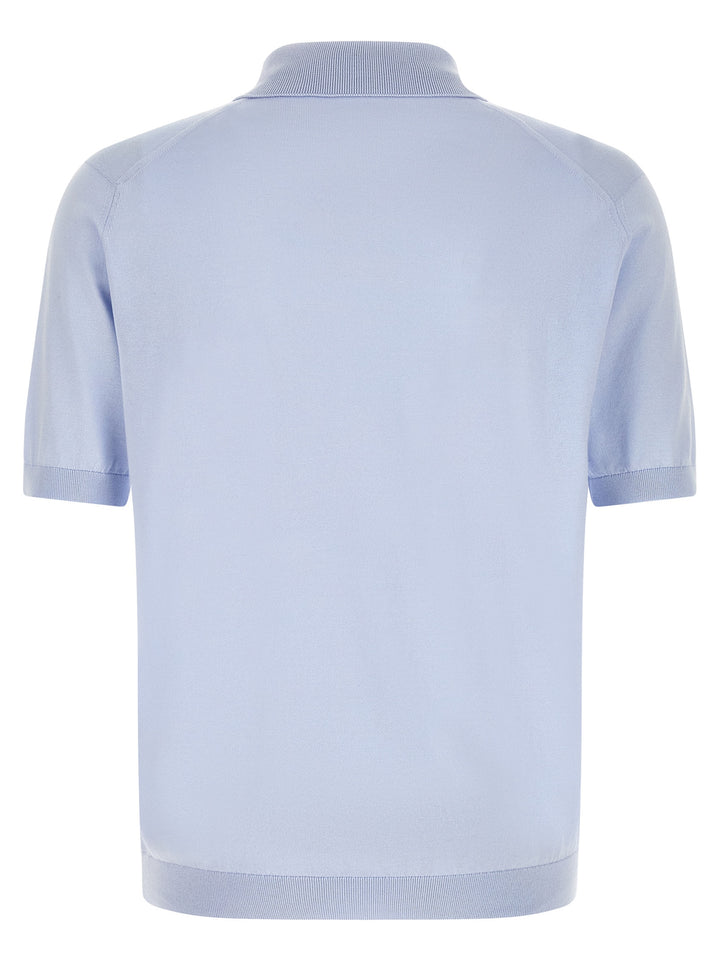 John Smedley Isis Polo - Celeste | fd289f8aef36f7780a99bcce1bb6922c24dd6c57