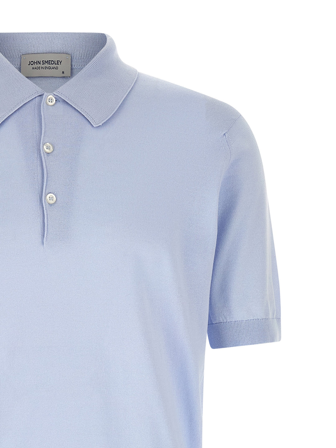 John Smedley Isis Polo - Celeste | 4257418c7d45ac44de0eaf0766d0a94a6b32c03d