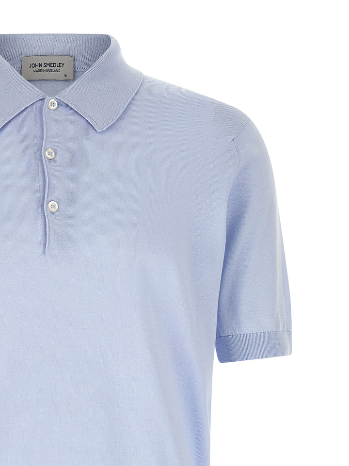 John Smedley Isis Polo - Celeste | 4257418c7d45ac44de0eaf0766d0a94a6b32c03d
