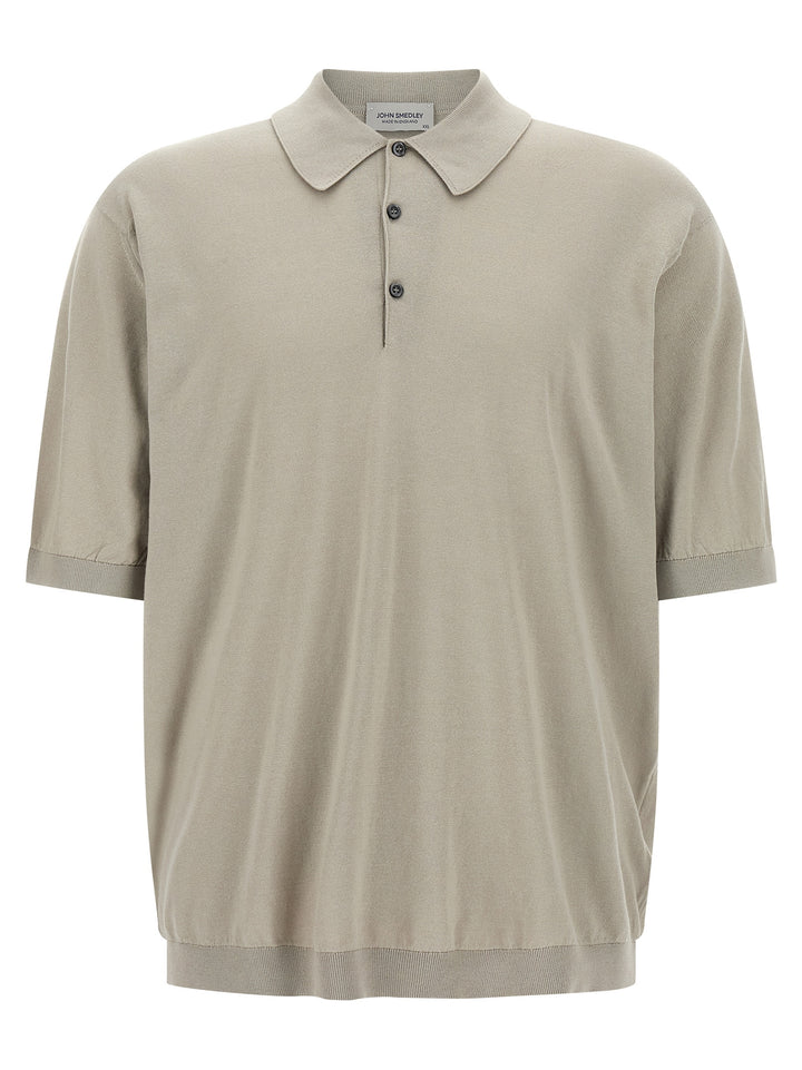John Smedley Isis Polo - Grigio | 90b12971584e4d8de4da385da1162910b770dcc7
