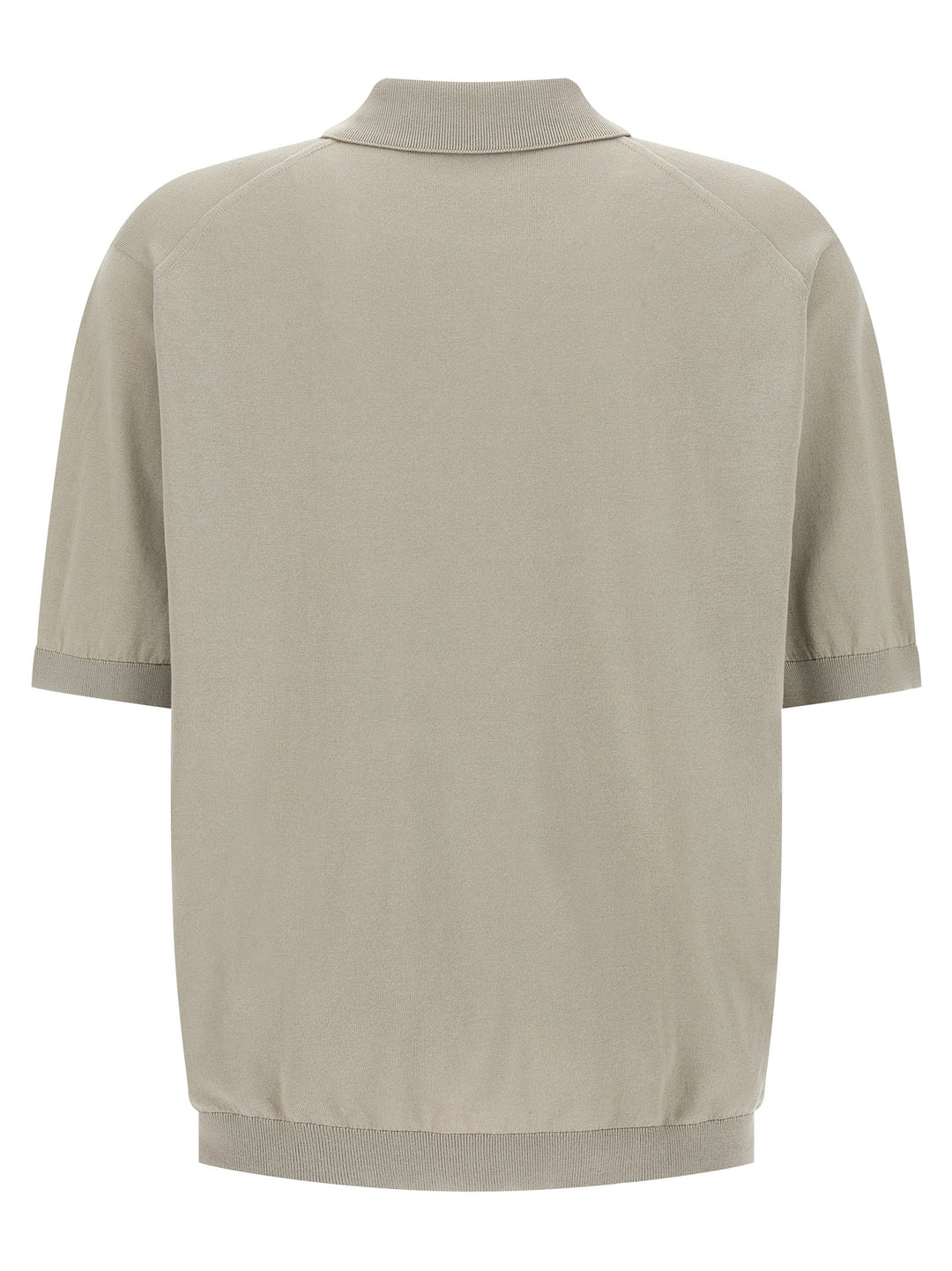 John Smedley Isis Polo - Grigio | b3c8a3661ce93865243fc848d0c5b23f15721681