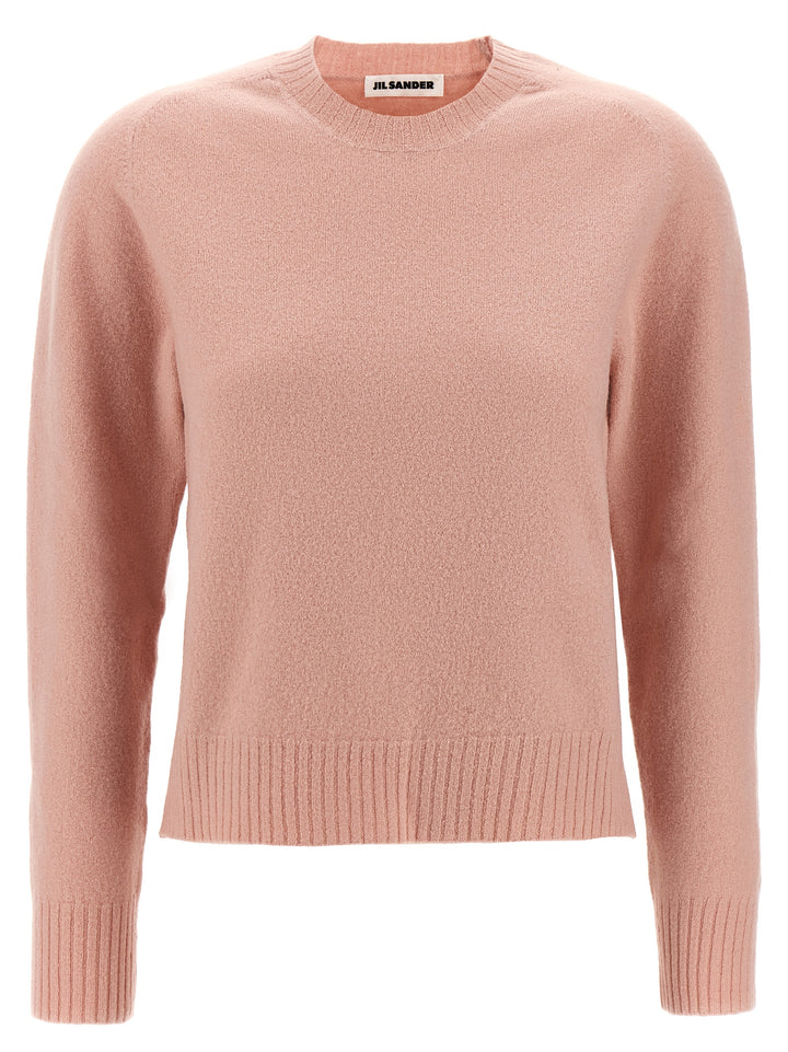 Jil Sander Wool Sweater Maglioni - Rosa | af03156dd4ec7b3e0d82c9545cc3f41128d3bff8