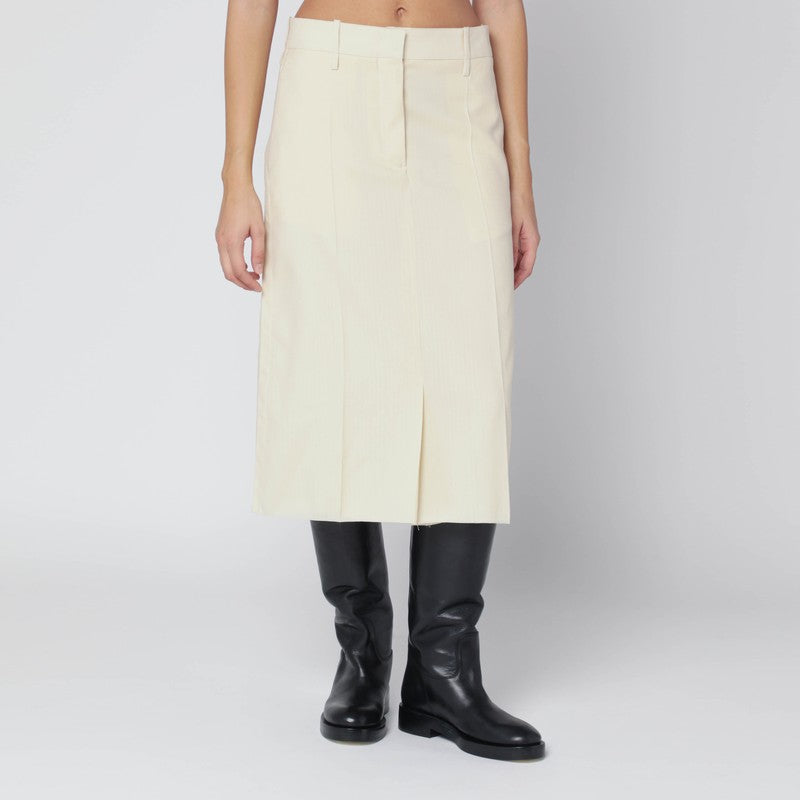 Jil Sander Gonne - Bianco | 0c26b2240ca8e9dd0e753488ba0b6e30cfe237c8