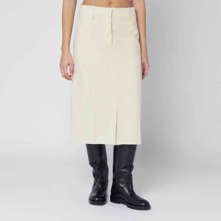 Jil Sander Gonne - Bianco | 0c26b2240ca8e9dd0e753488ba0b6e30cfe237c8