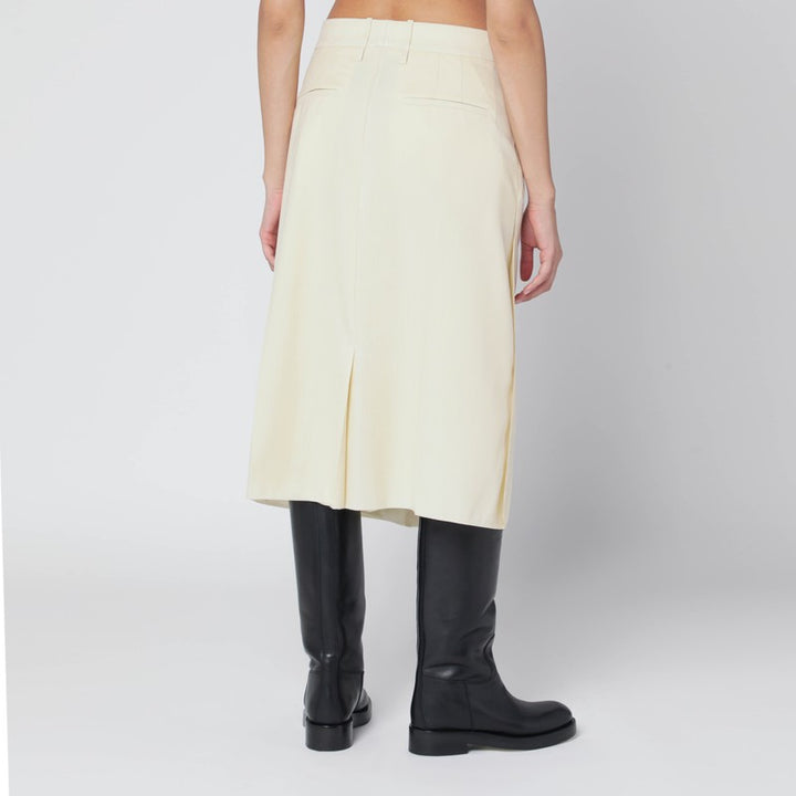 Jil Sander Gonne - Bianco | 9c06b7e1ec980fb35d7db39e90835f30af94e432