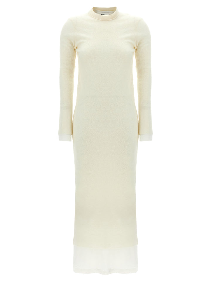 Jil Sander Dress With Petticoat Abiti - Bianco | 6d8c4f4ac70b6961d49e6334ee84d88f933b5541