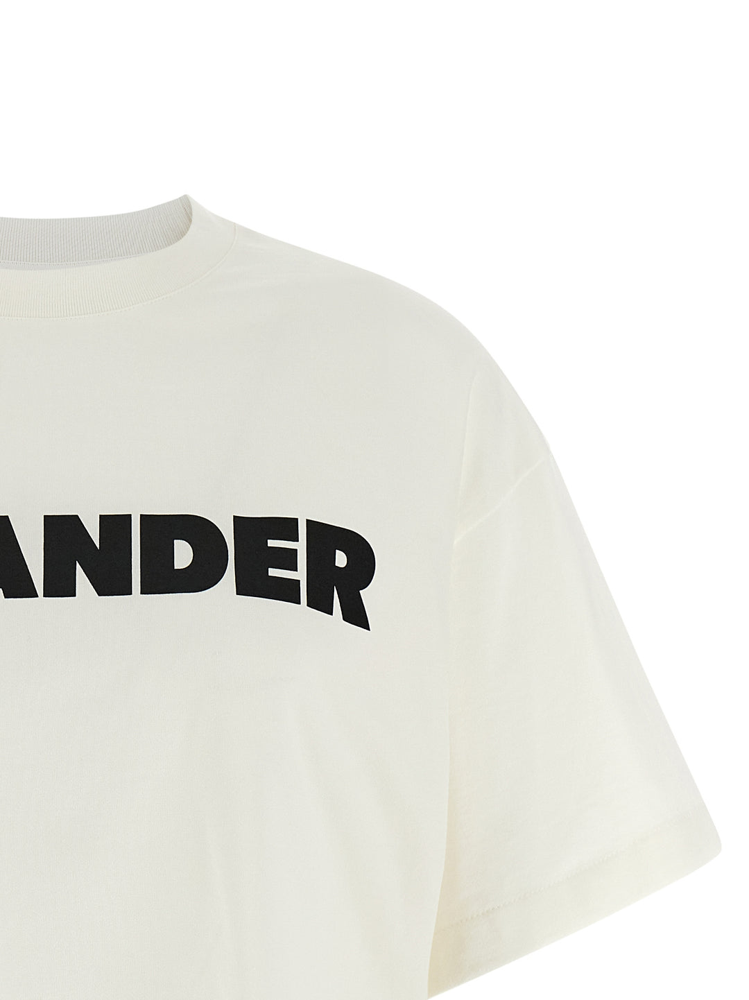 Jil Sander Jil Sander T shirt - Bianco/Nero | 8add36229346609ba476c914b34cf19b2394571b