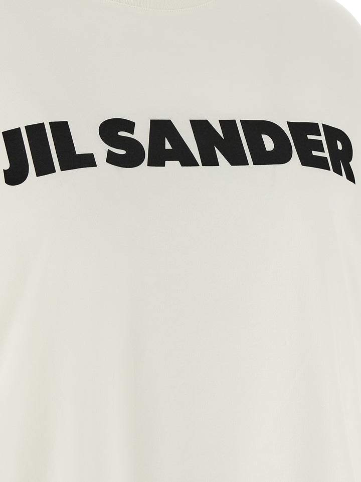 Jil Sander Jil Sander T shirt - Bianco/Nero | e47b79aaa6f5bb3450611f06d76eb7c238fb1b92