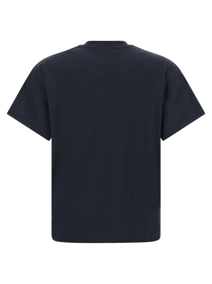 Jil Sander 3-Pack Logo Embroidery T shirt - Multicolor | a870acaeeecdd9ac4e3cd024ab20245898f3793d