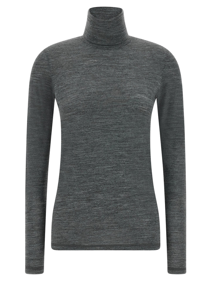 Jil Sander High Neck T shirt - Grigio | 22e5002d768cbc3b92f6b4324b7dd5aca4cc4cf9