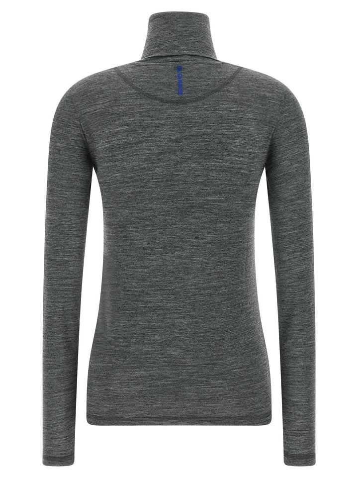 Jil Sander High Neck T shirt - Grigio | 162d42691c8af827d0929ab49f8d50d230c399f2