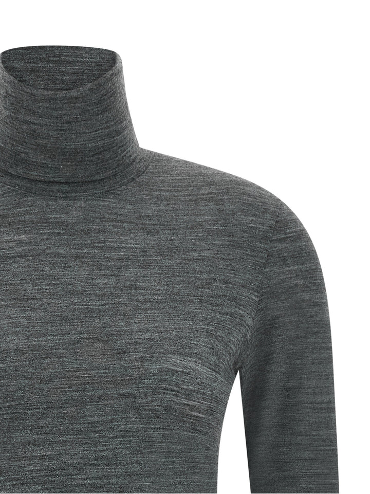 Jil Sander High Neck T shirt - Grigio | 299e185401af4e7d0128aba323cde76c3574f307