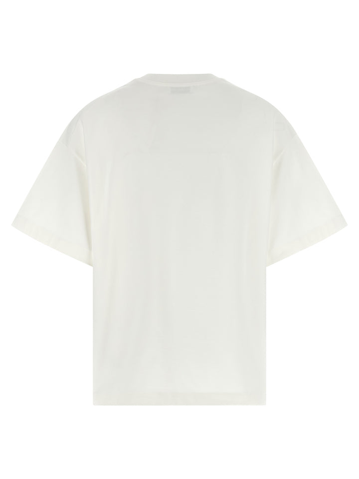 Jil Sander Logo T shirt - Bianco/Nero | b59d6c92328f0b6436f523f1e7a319d4b9fbeb77