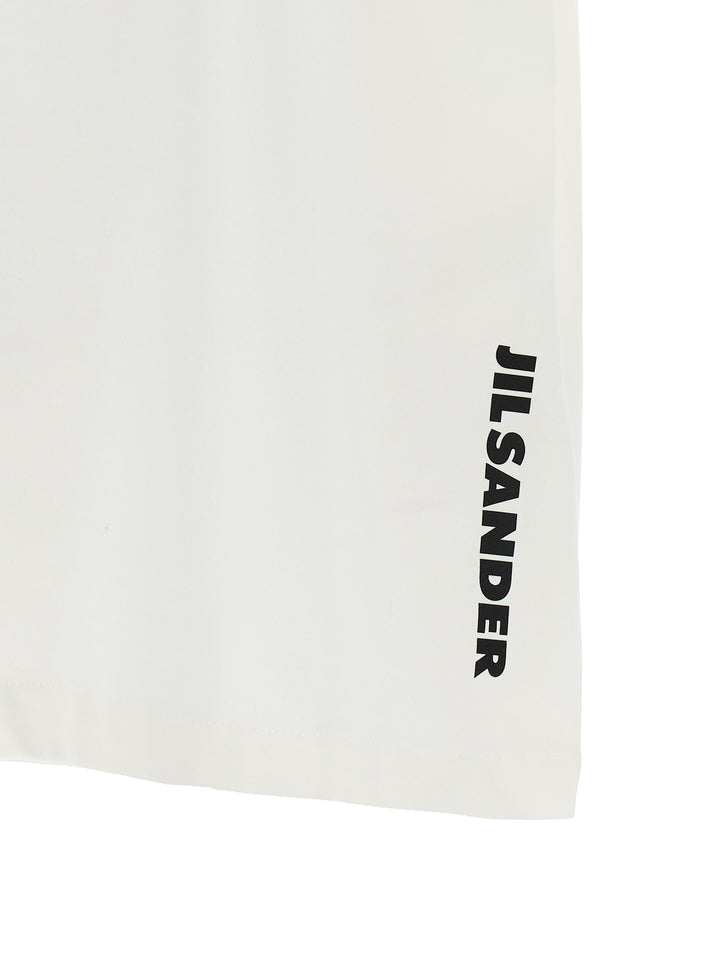 Jil Sander Logo T shirt - Bianco/Nero | 16a21ece286622d6cb9e65e899d962e767c23698