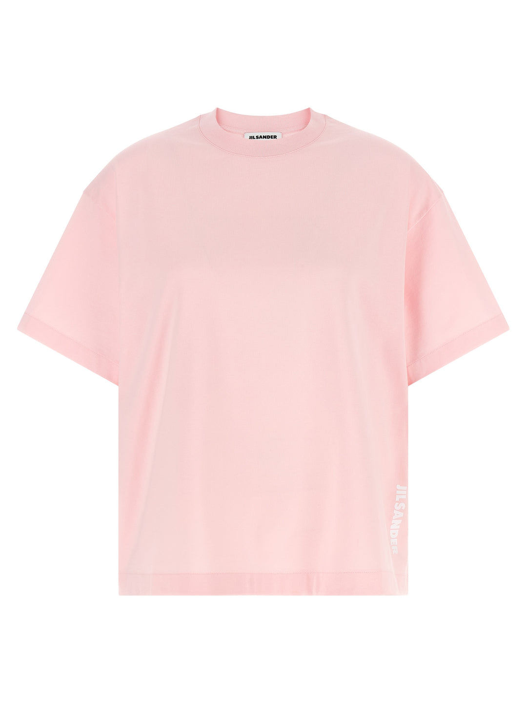 Jil Sander Logo T shirt - Rosa | d2e54f992d68c9bf34b8dbcea2c4002630462f01