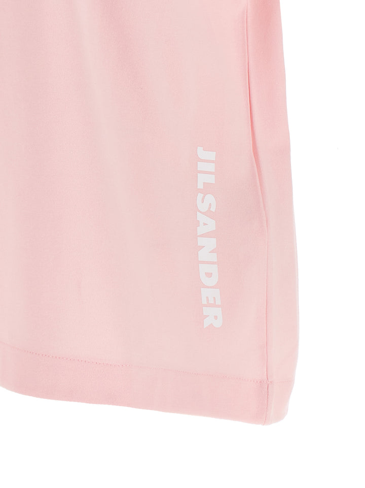 Jil Sander Logo T shirt - Rosa | 981ed03cfe68d89fd82231a2929c232187079553