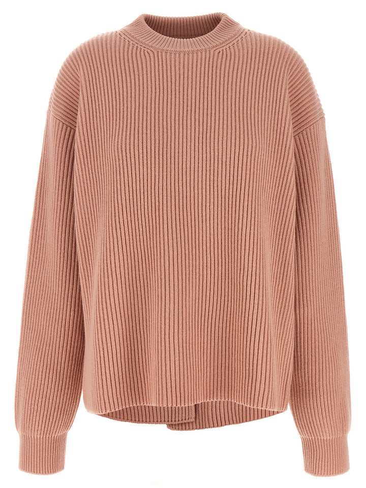 Jil Sander Crewneck Sweater Maglioni - Rosa | b9ecfee8917bdeed1247202502e65ed575ec7d3a