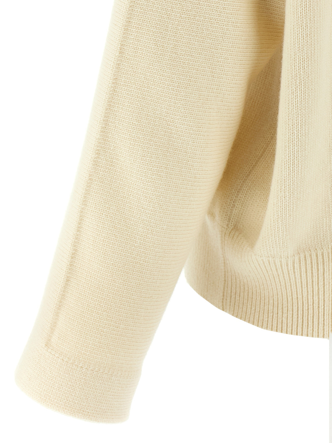 Jil Sander High Neck Sweater Maglioni - Bianco | cffa76ef0e6a63014899f59d61a89283d9023829