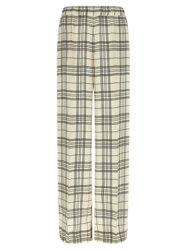 Jil Sander Fluid Viscose Pantaloni - Beige | f0d49af333f37de52eee8d4a7936b8e8603a389f