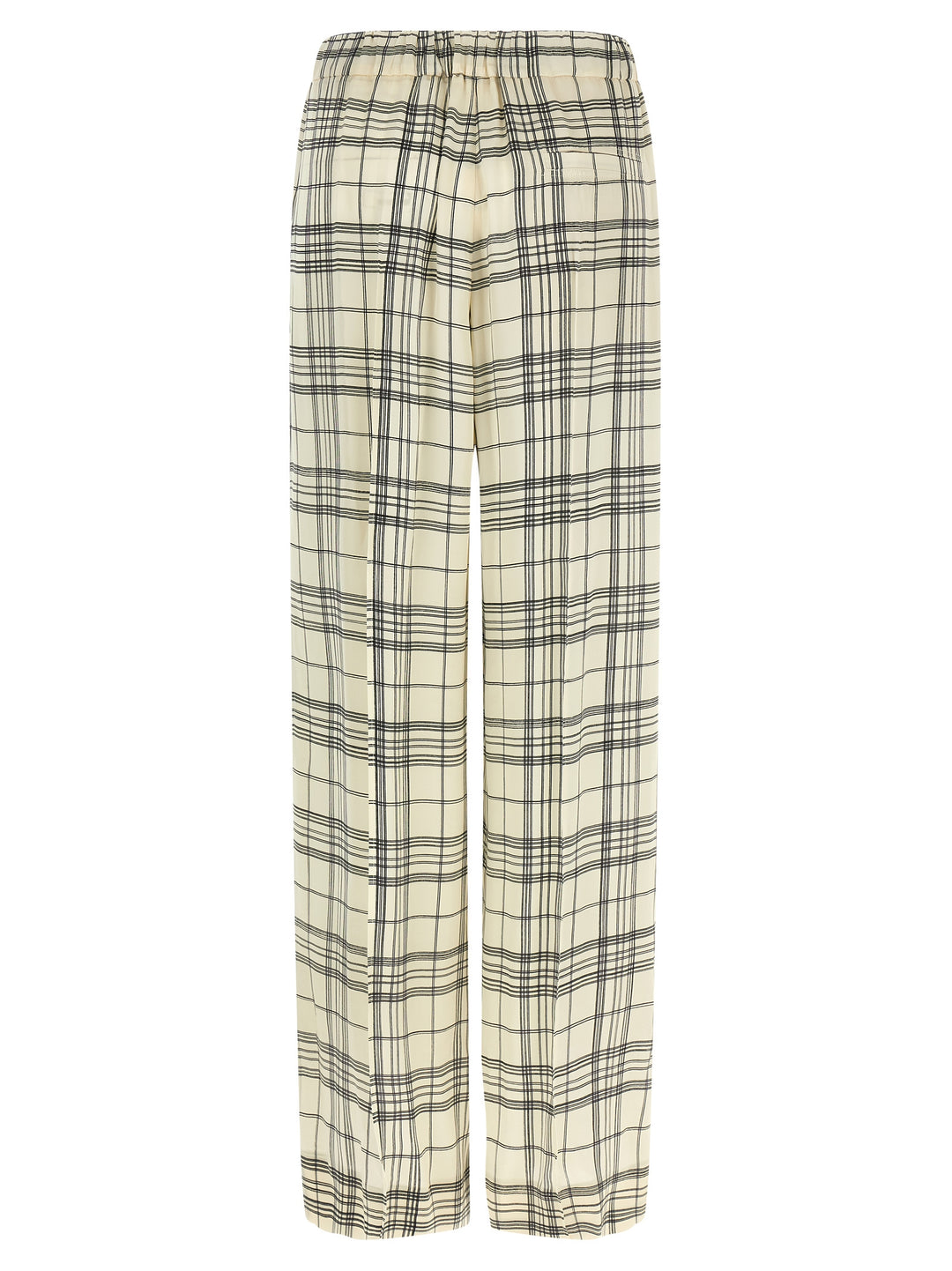 Jil Sander Fluid Viscose Pantaloni - Beige | 598cc39bf775095a63782c1766fe96a806b175dc