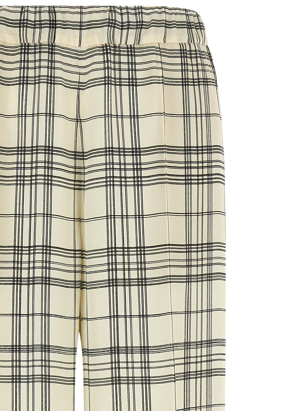 Jil Sander Fluid Viscose Pantaloni - Beige | 73dbebbd74dbb4c639c51854d7676062f1aef56c