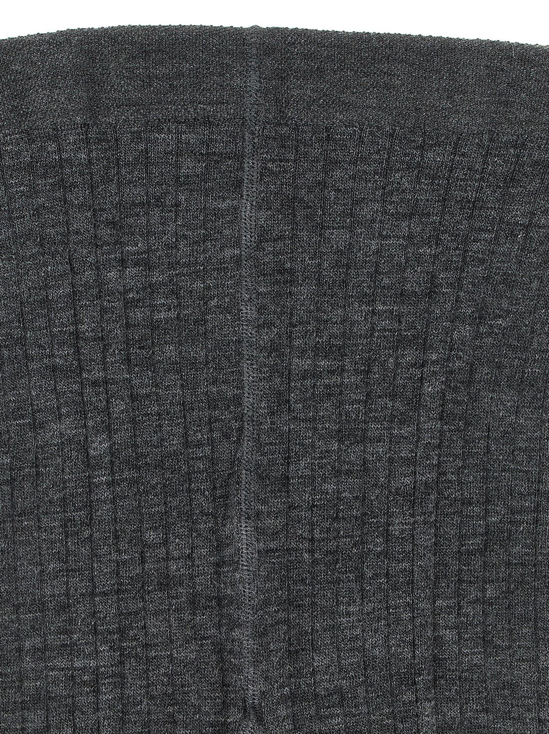 Jil Sander Ribbed Tights Calzini - Grigio | d8e646f2463a0d1414aaba20a3d96a60713ac626