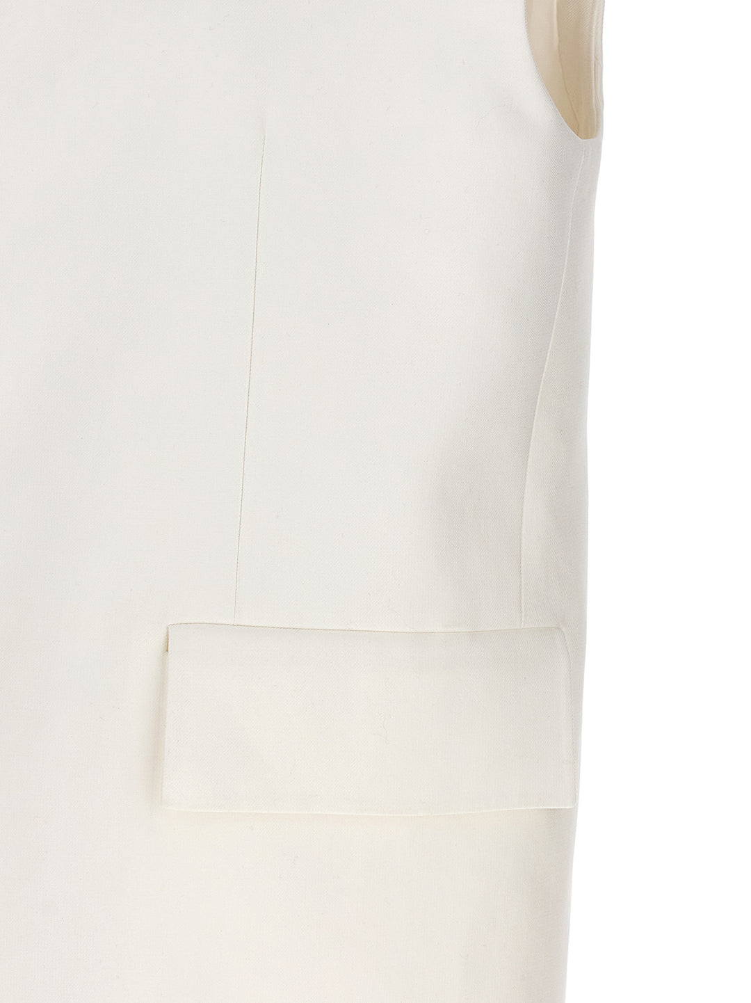 Oversized Tailored Vest Gilet Bianco