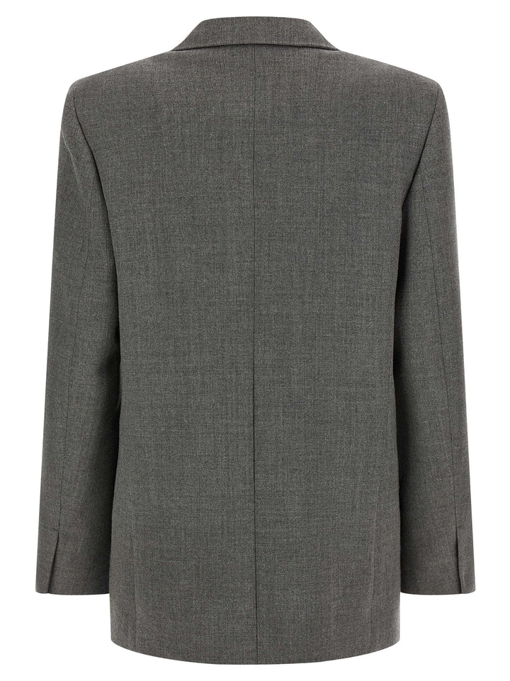 Jil Sander Wool Blazer BlazerS - Grigio | af17707425b973cfe44e423704be823b3e6e17a1